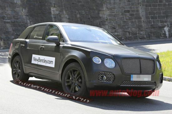SUV Bentley ‘lộ’ nguyên hình